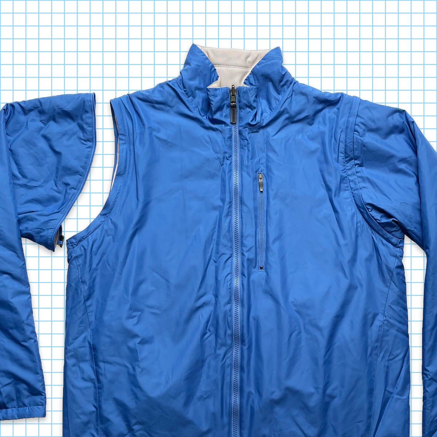 Nike ACG Sky Blue 5in1 Padded Heavy Weight Jacket Holiday 03' - Large