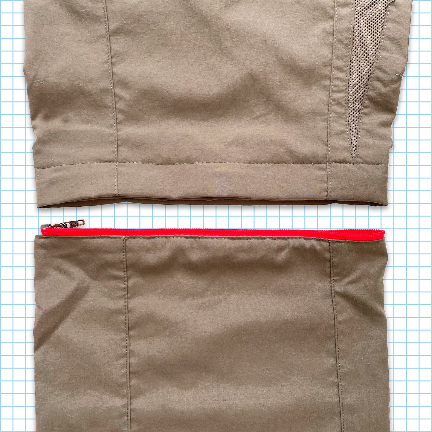 Nike ACG Tactical Dark Beige Convertible Cargos - 32" Waist