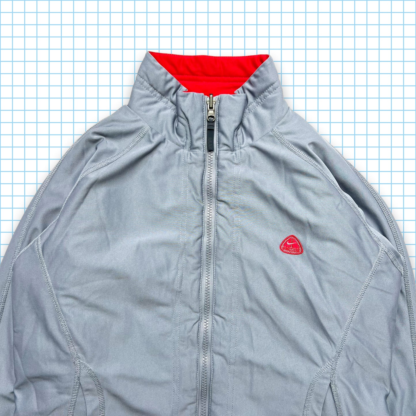 Nike ACG Red/Black Taped 2in1 Technical Jacket - Medium