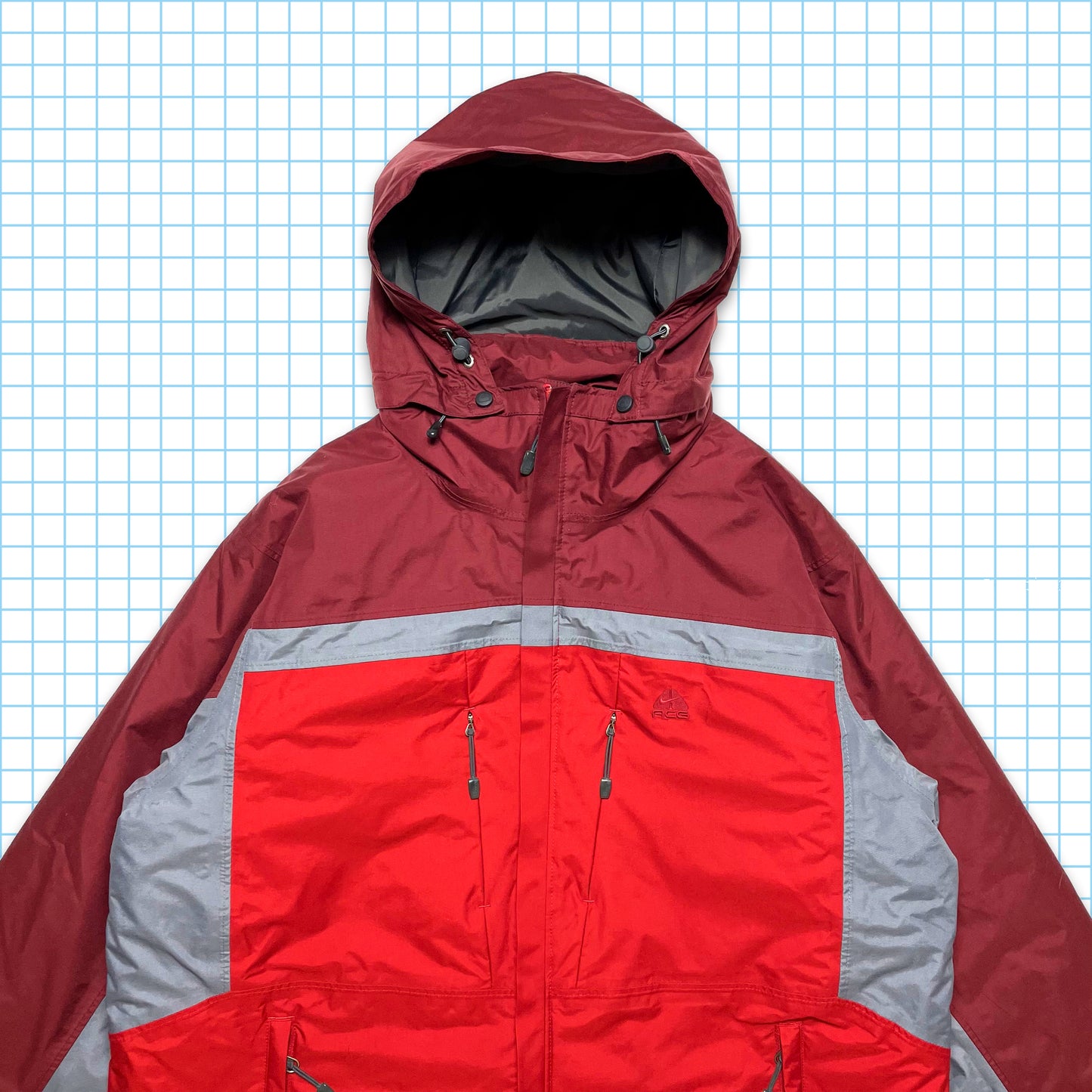 vintage Nike ACG Technique 2in1 Veste à panneaux - Extra Large