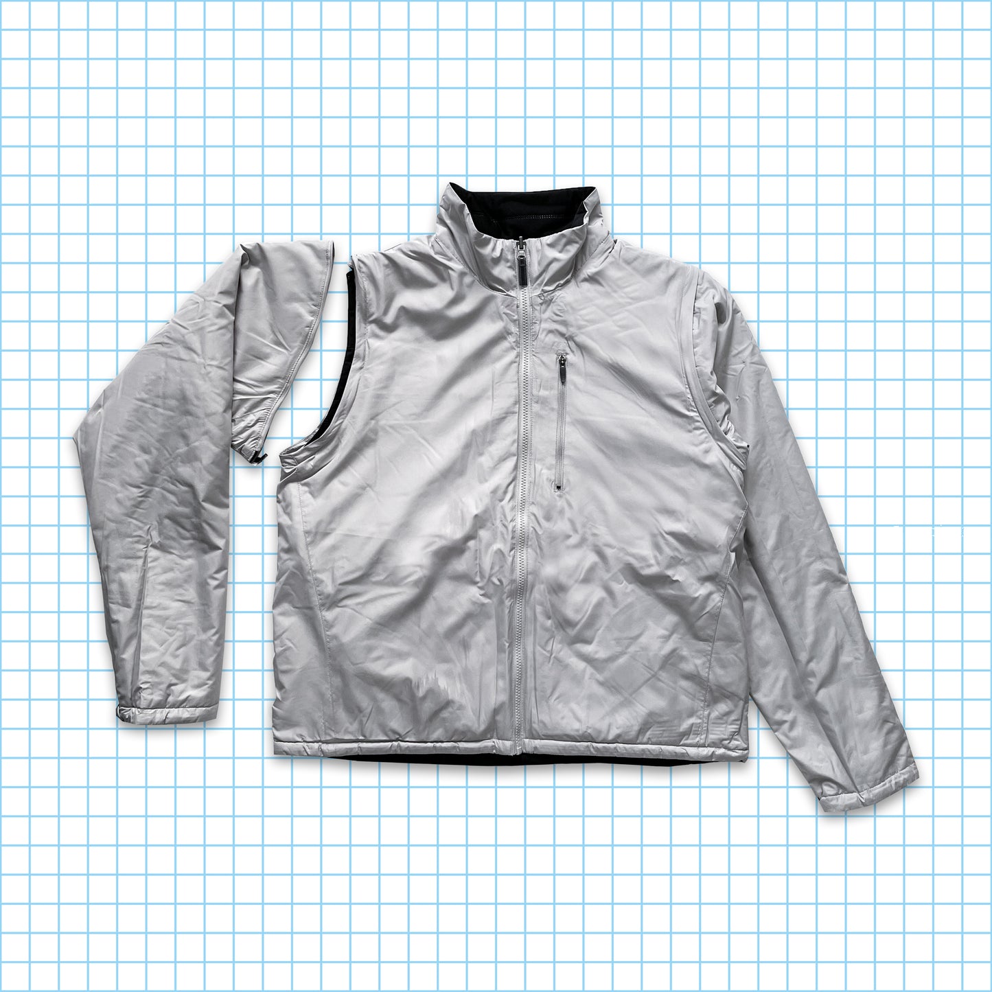 Vintage Nike ACG 5in1 Padded Heavy Weight Jacket - Medium / Large