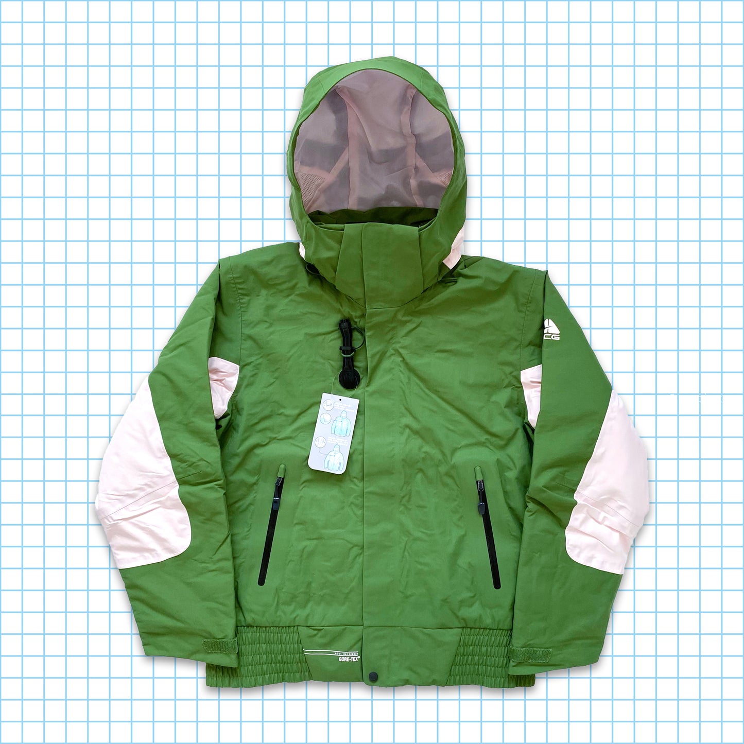 Veste gonflable Nike ACG Green Gore-tex - Petit