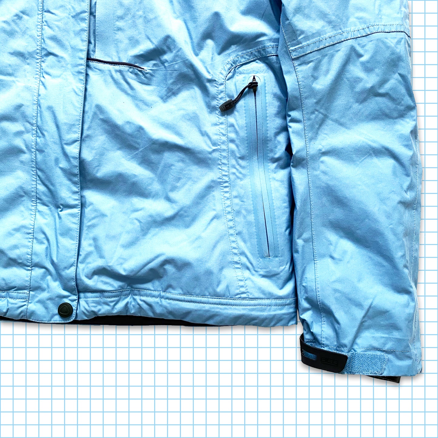 Vintage Nike ACG Technical Baby Blue Jacket - Medium