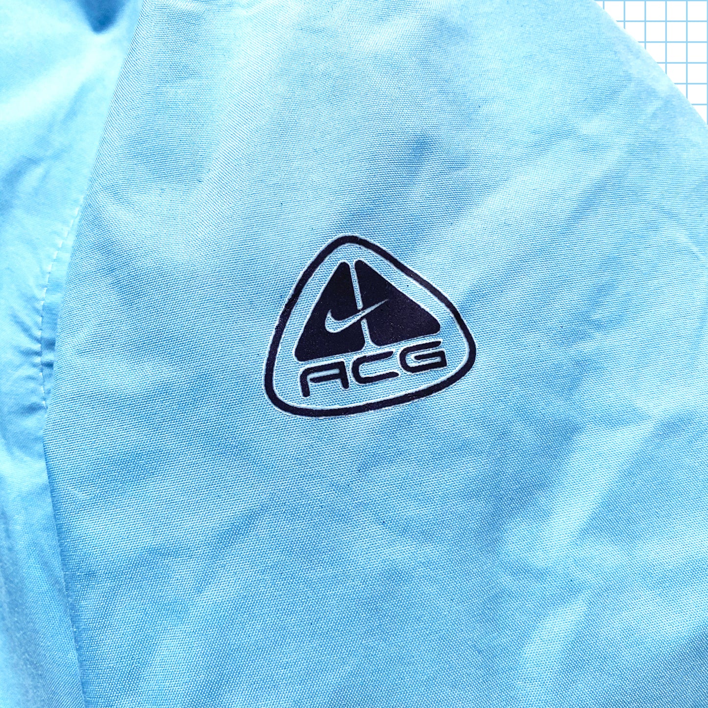 Vintage Nike ACG Technical Baby Blue Jacket - Medium