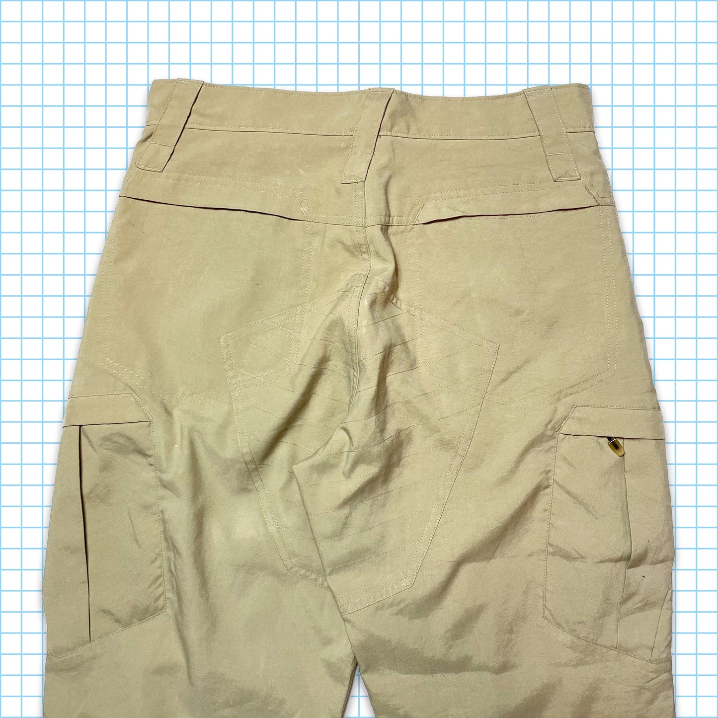 Nike ACG Beige Technical Cargo Trousers - 30" Waist