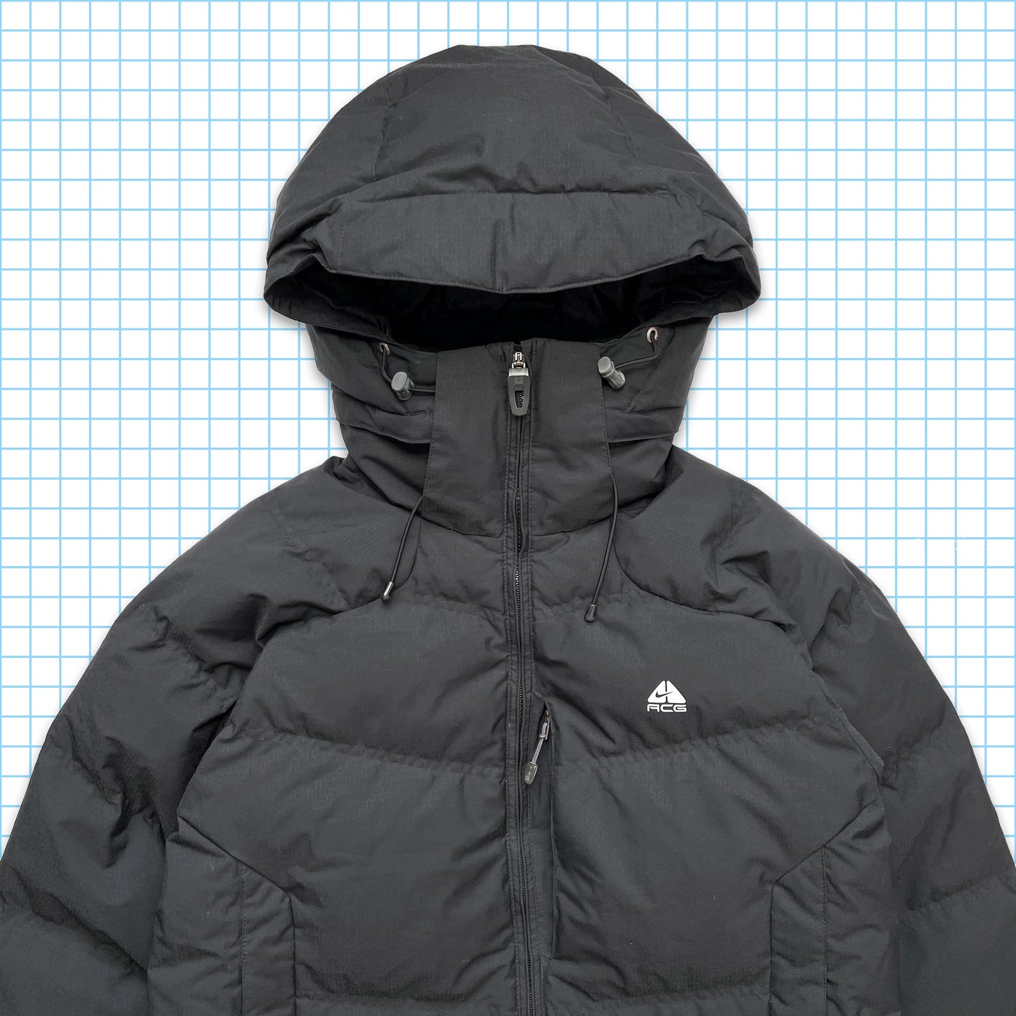 Vintage Nike ACG Black 550 Down Puffer Jacket - Medium / Large