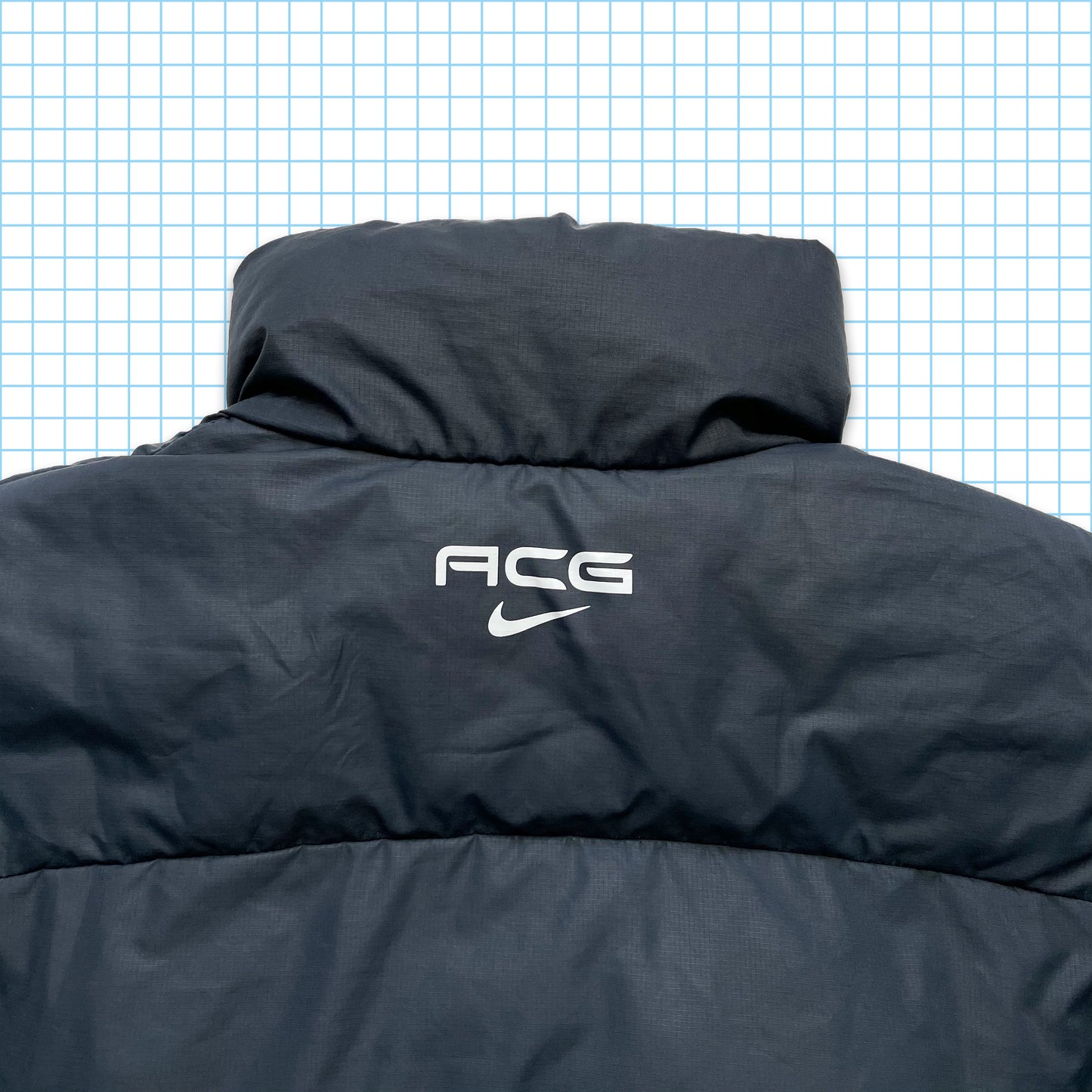 Vintage Nike ACG 550 Down Black Puffer Jacket - Medium / Large