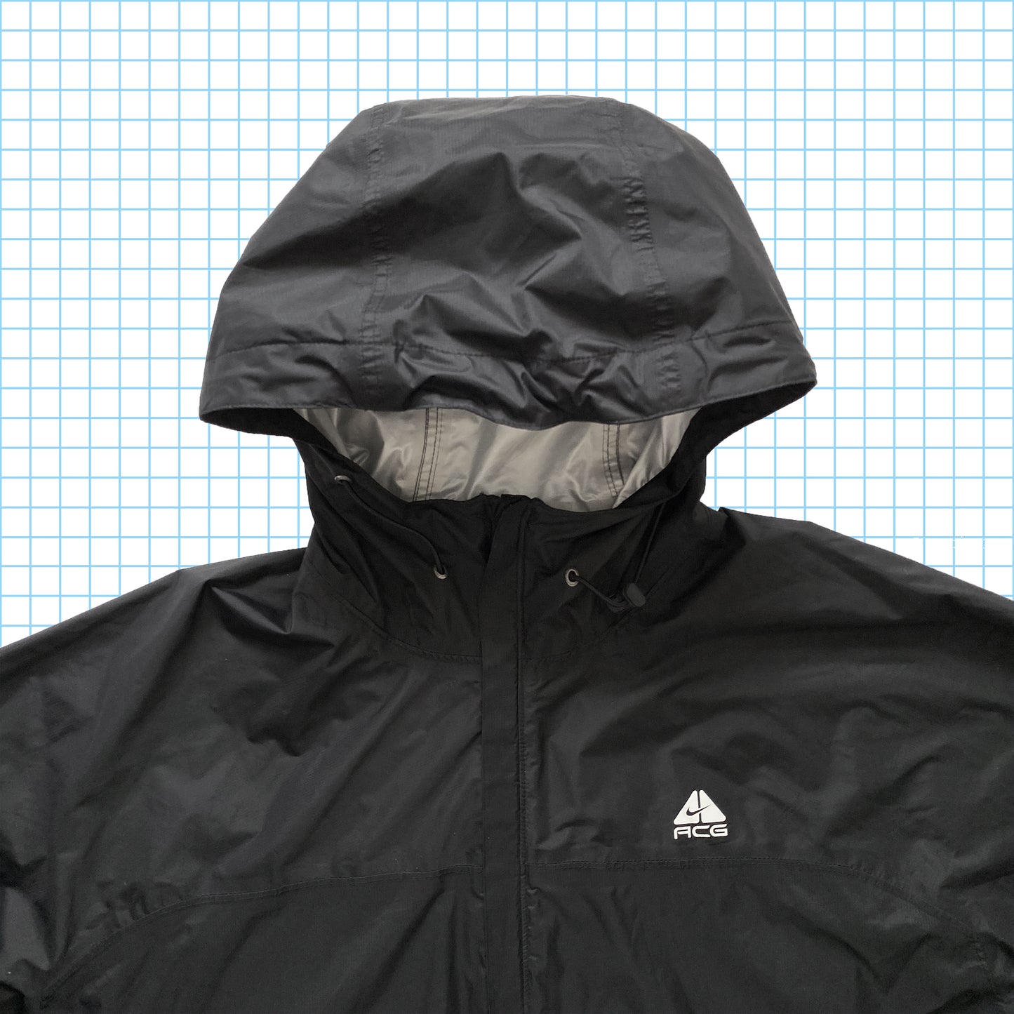 Vintage Nike ACG Stealth Black Waterproof - Extra Large / Extra Extra Large