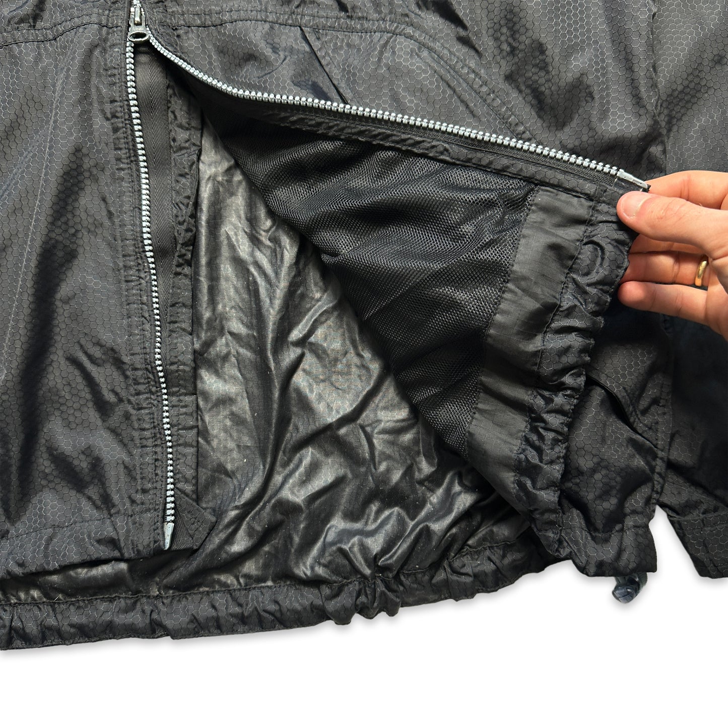 Coupe-vent Nike ACG Jet Noir/Bleu Ripstop - Extra Large