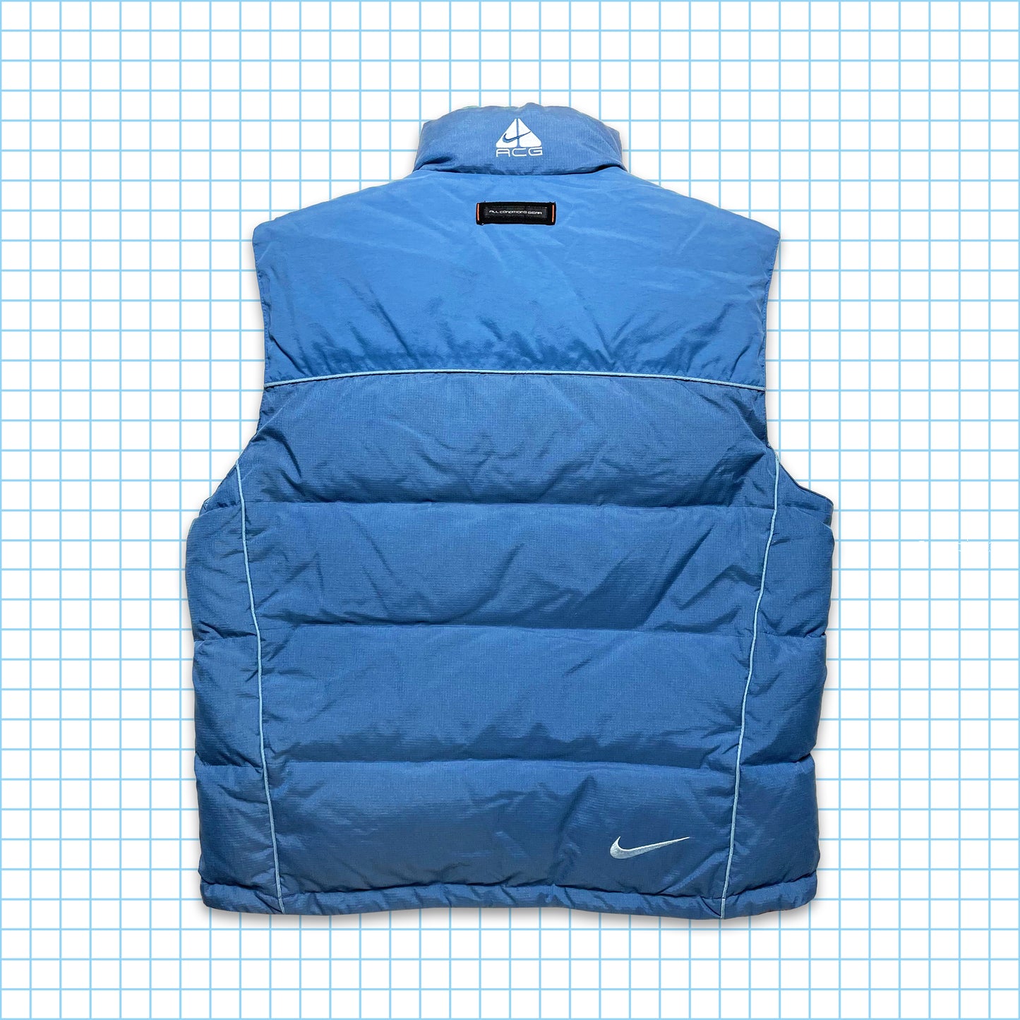 vintage Nike ACG Rembourré Down Gilet - Grand / Extra Large