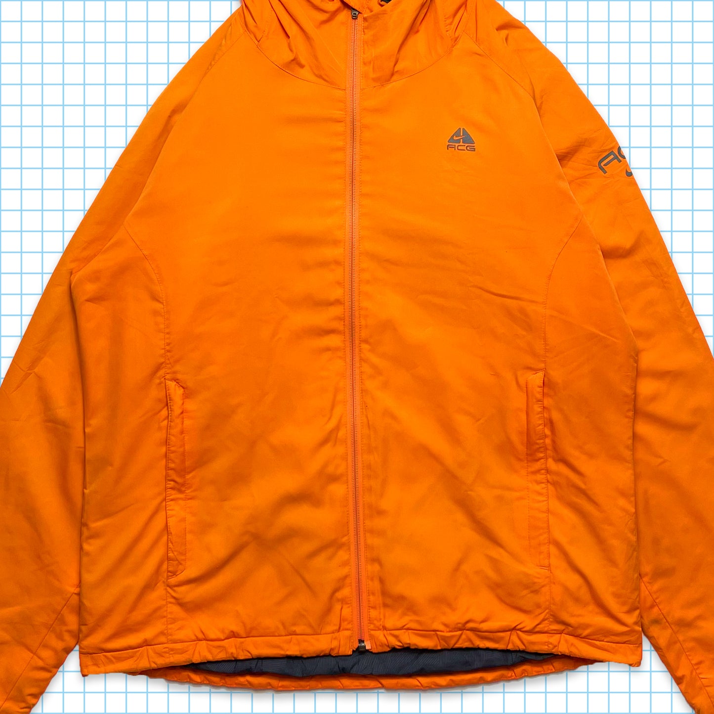 Veste rembourrée légère Nike ACG orange fluo - Large