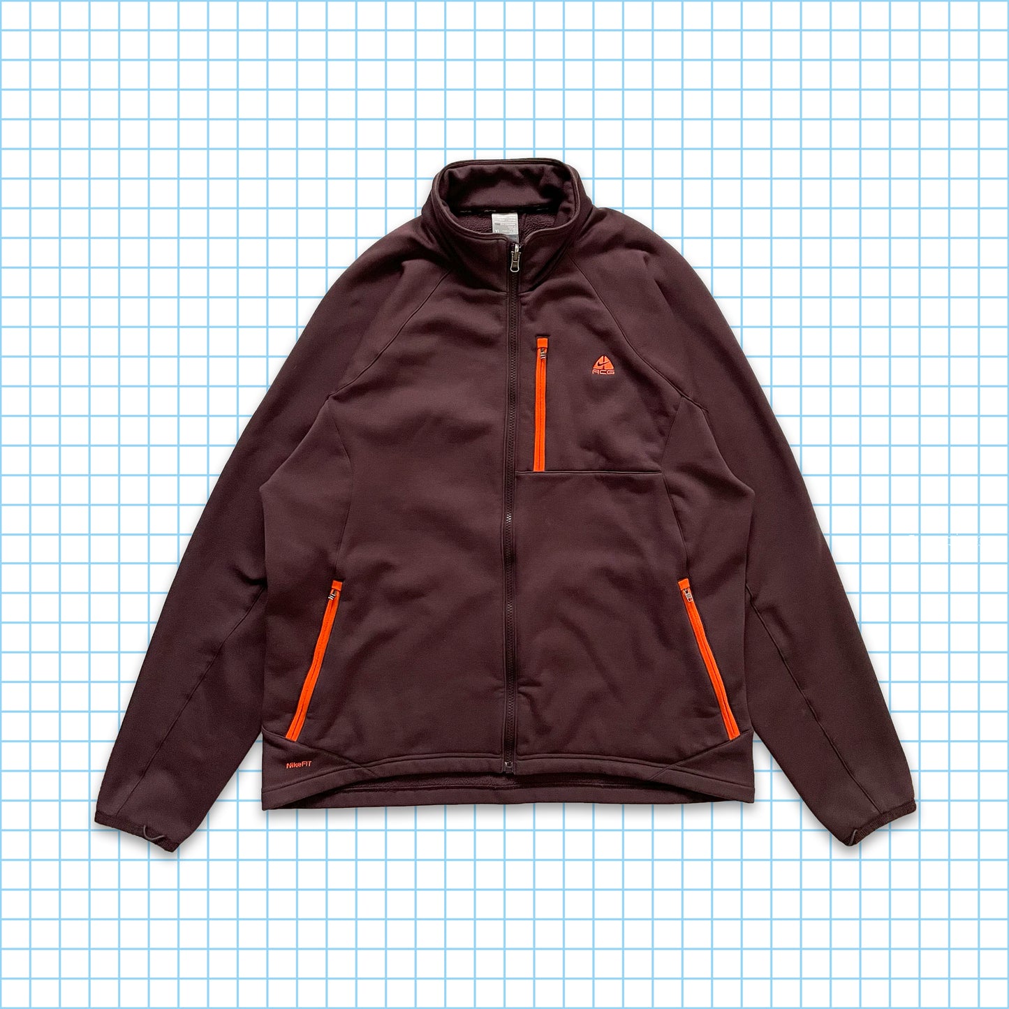 Vintage Nike ACG Fleece Lined Tri-Pocket Jacket - Extra Large