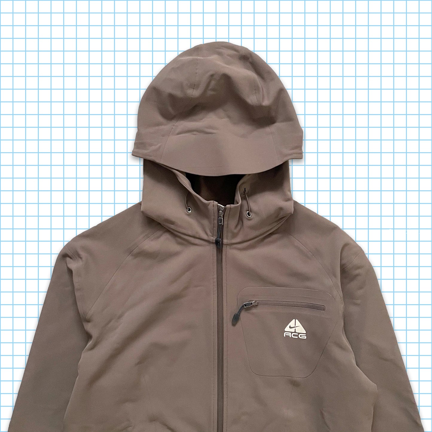 Vintage Nike ACG Zipped Hoodie - Medium