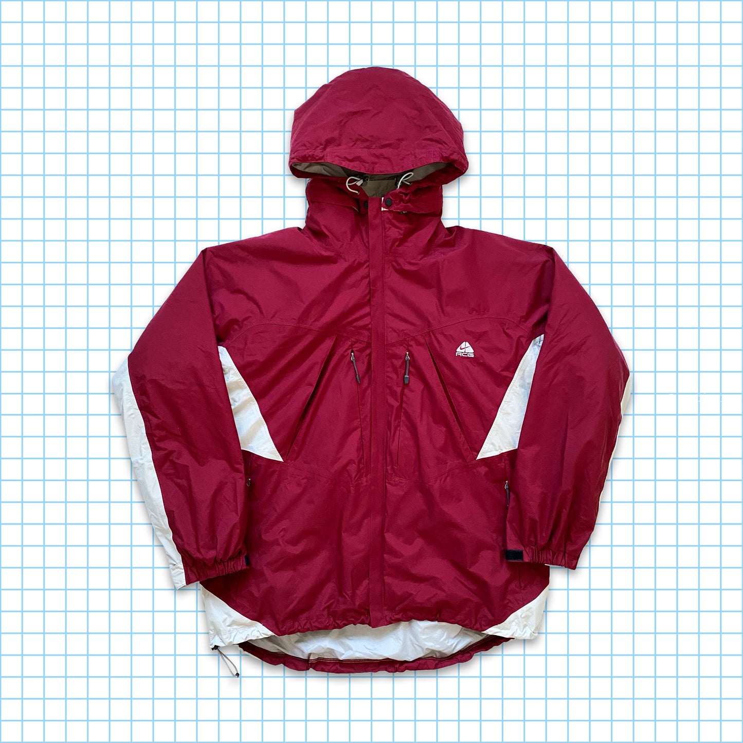 vintage Nike ACG 2in1 Veste à panneaux techniques - Extra Large / Extra Extra Large