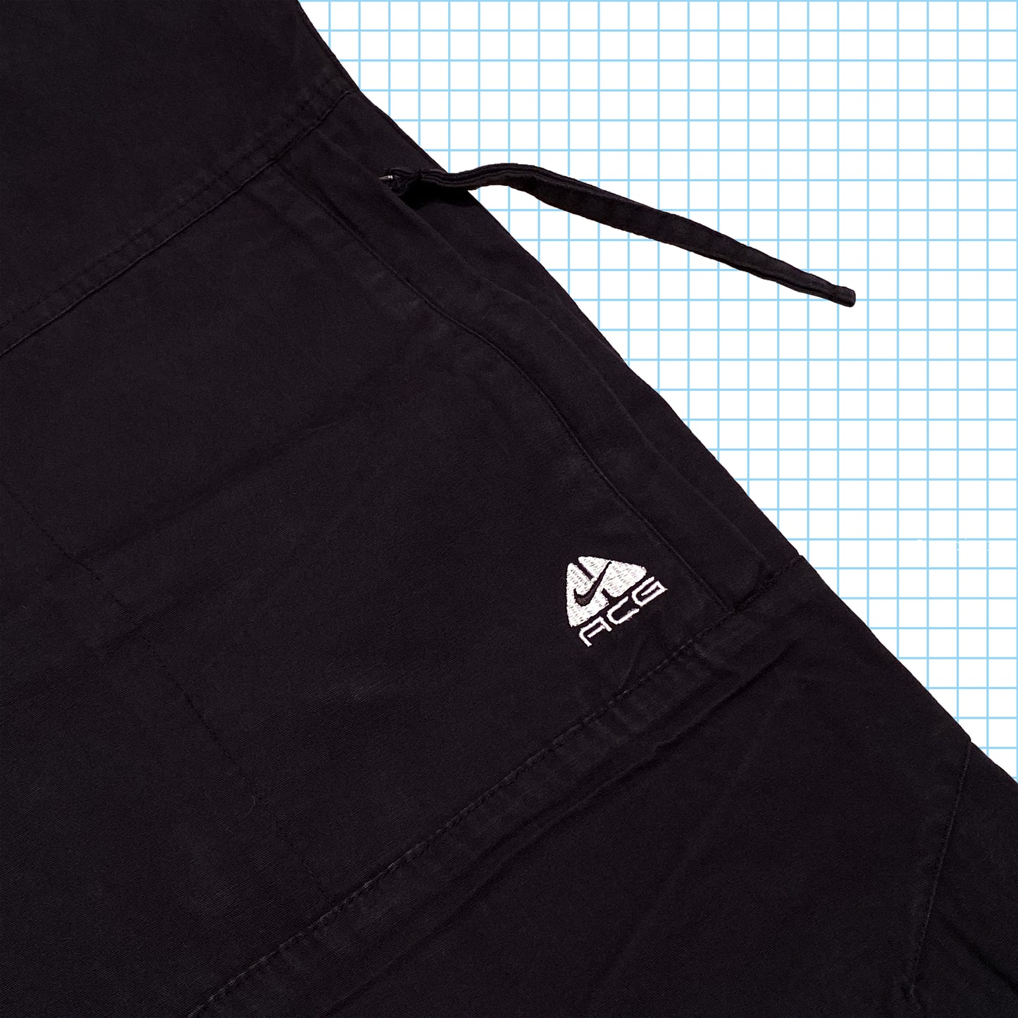 Nike ACG Black Tactical Pursuit Cargos - 34" / 36" Waist