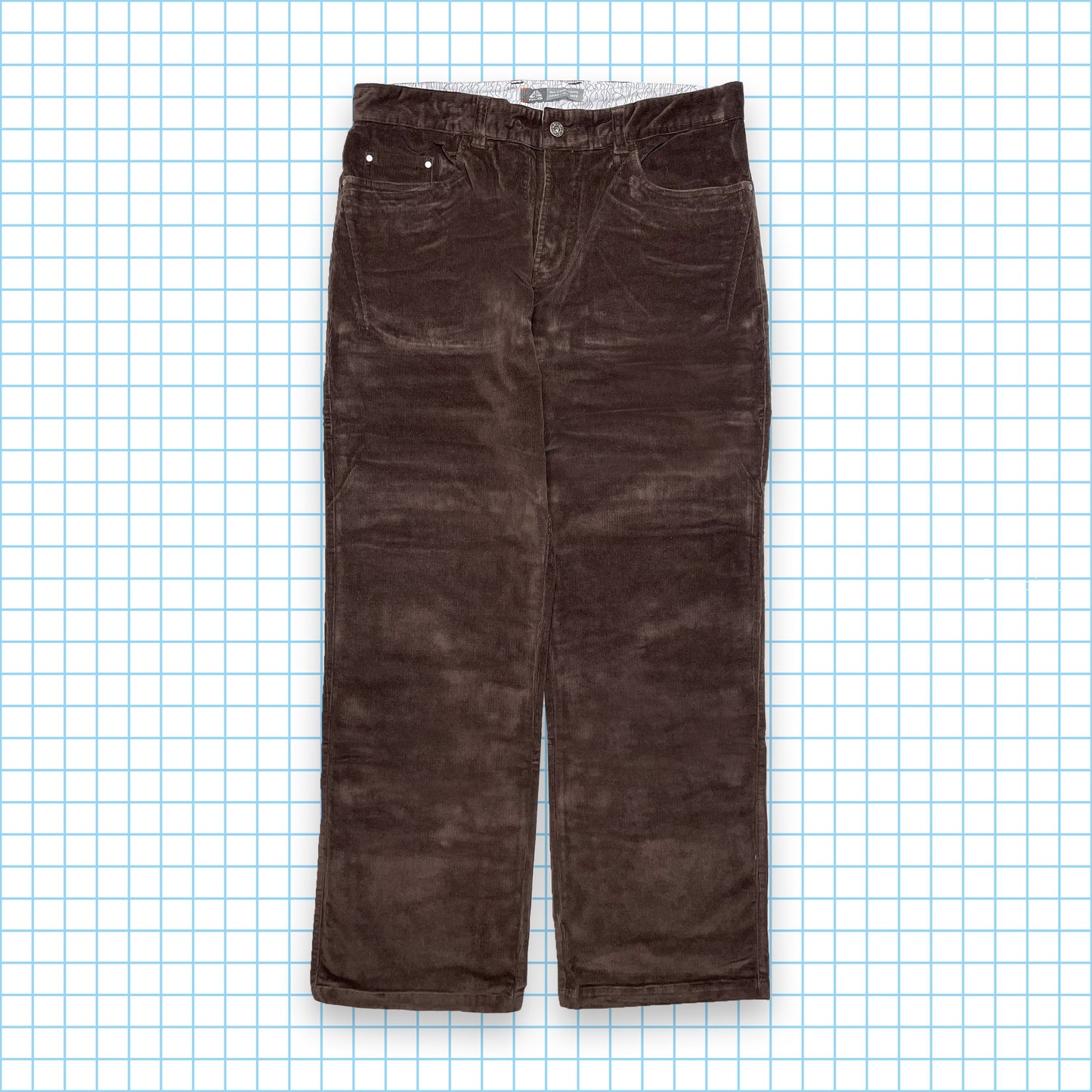 Nike ACG Brown Baby Cord Trousers Fall 00’ - 34" Waist