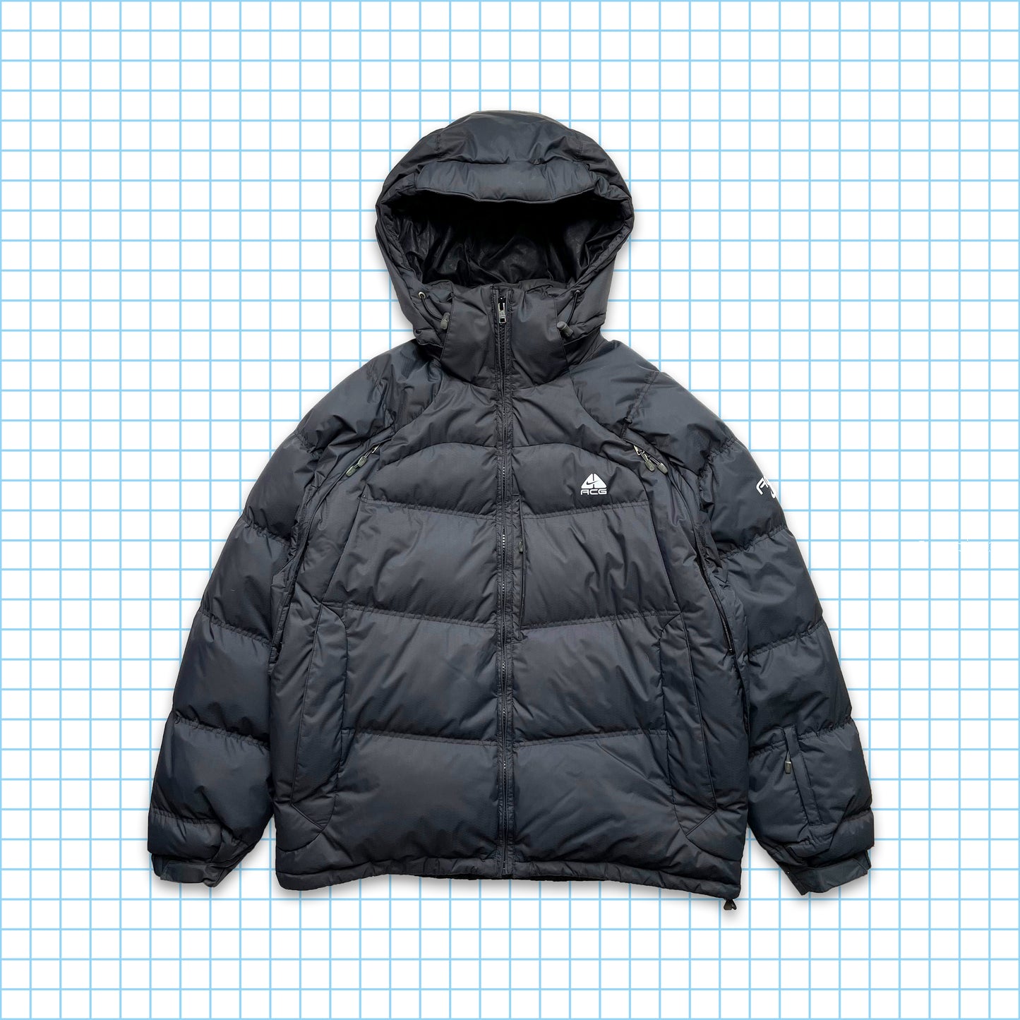 Nike ACG 550 Down Dark Grey Puffer Jacket Holiday 06’ - Extra Large / Extra Extra Large