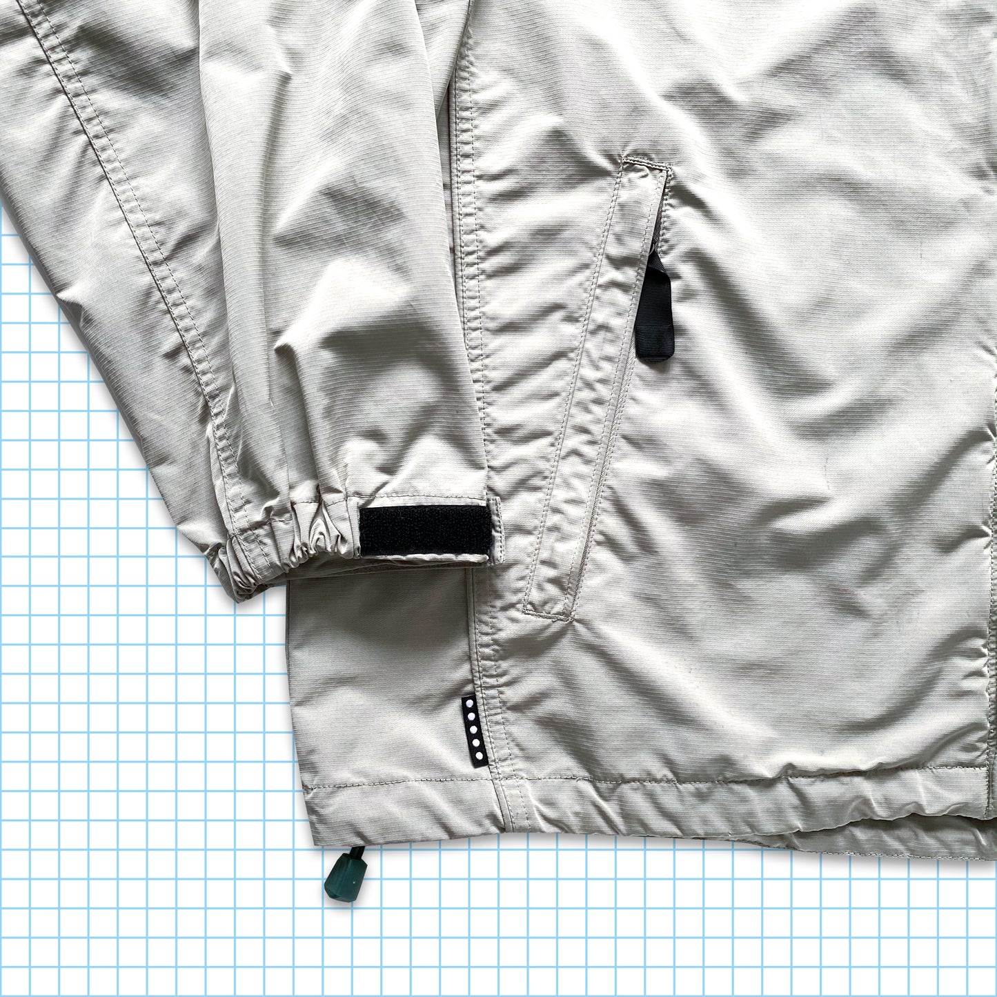 vintage Nike ACG Rip Stop Nylon Flying Jacket - Grand