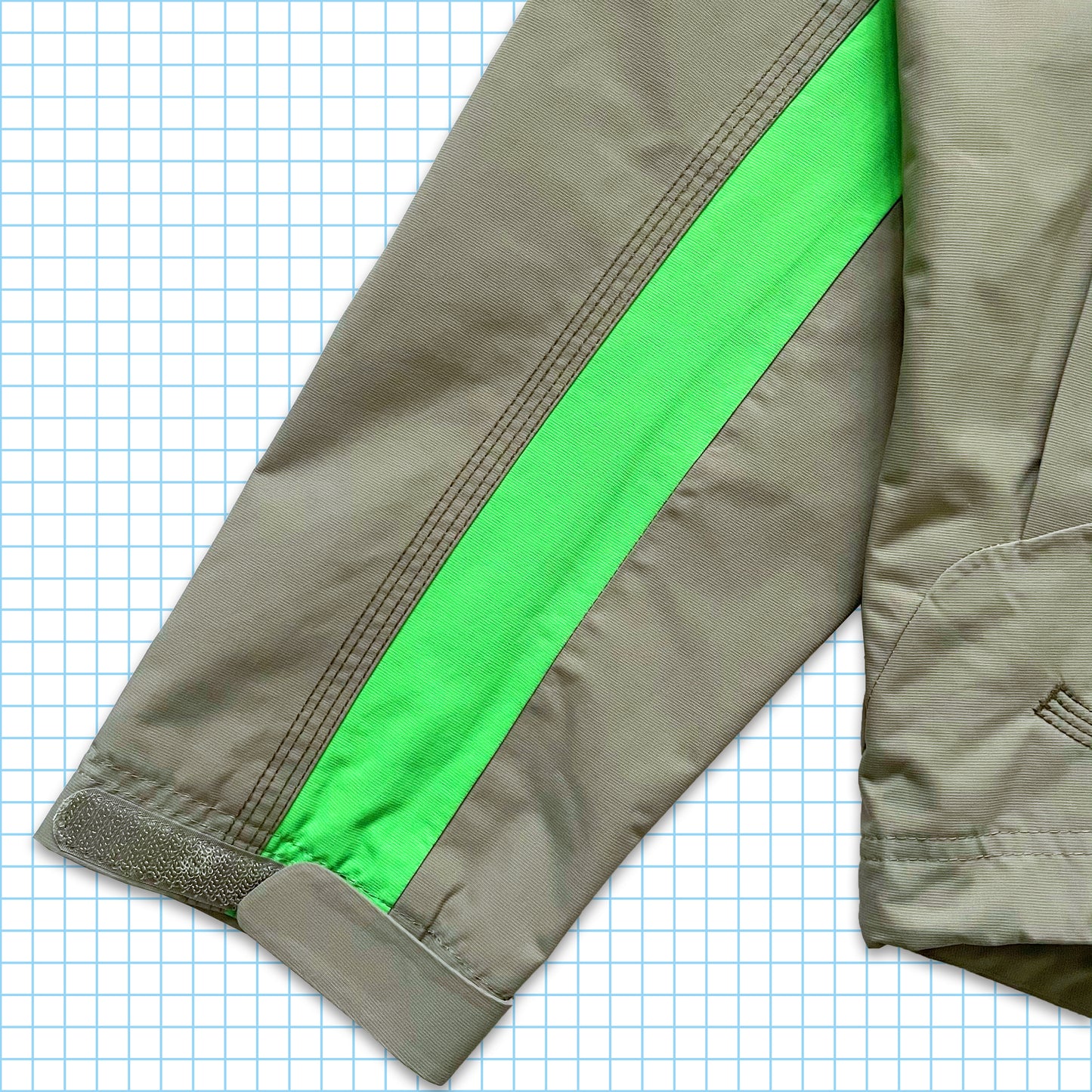 Vintage Nike ACG Volt Panelled Jacket - Large