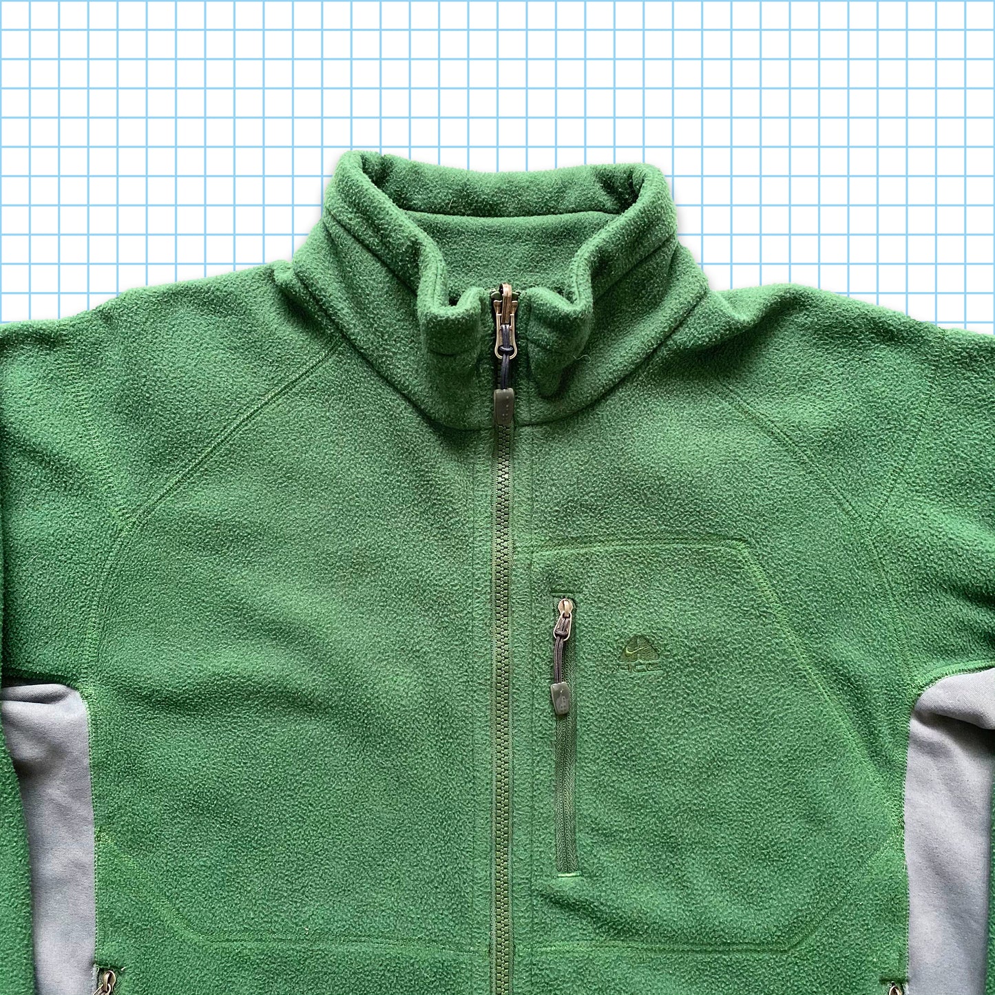 Vintage Nike ACG Forest Green Fleece - Medium