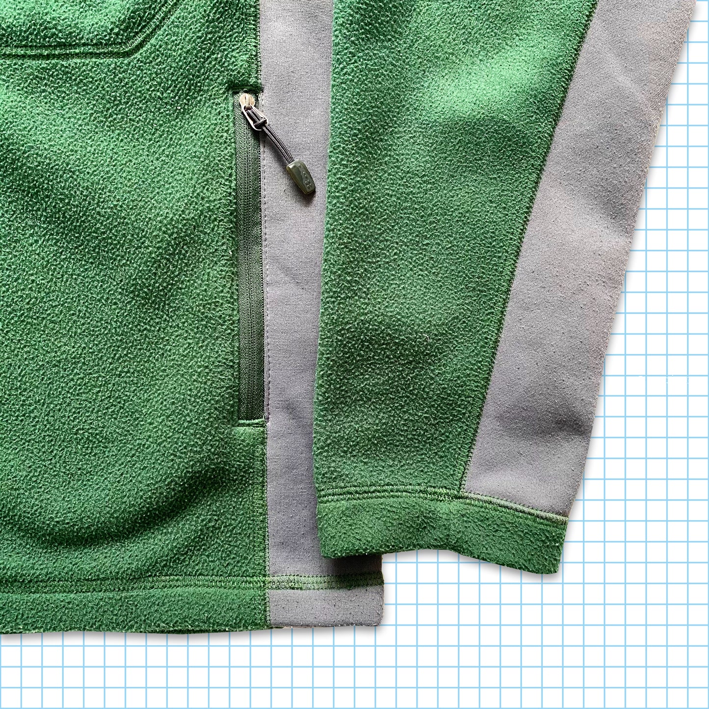 Vintage Nike ACG Forest Green Fleece - Medium