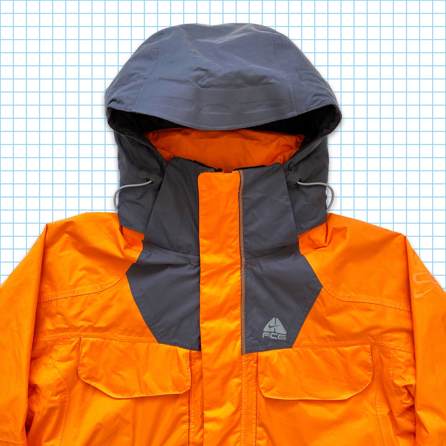 vintage Nike ACG Heavy Weight Orange Veste - Moyenne / Grande