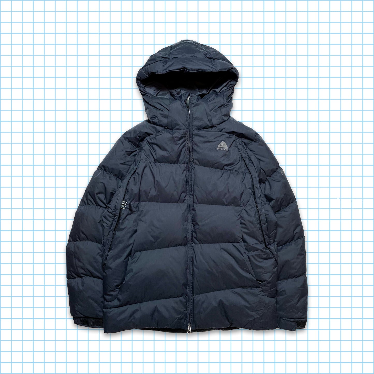 Nike ACG 550 Down Doudoune Gris Foncé Holiday 06' - Moyen / Grand