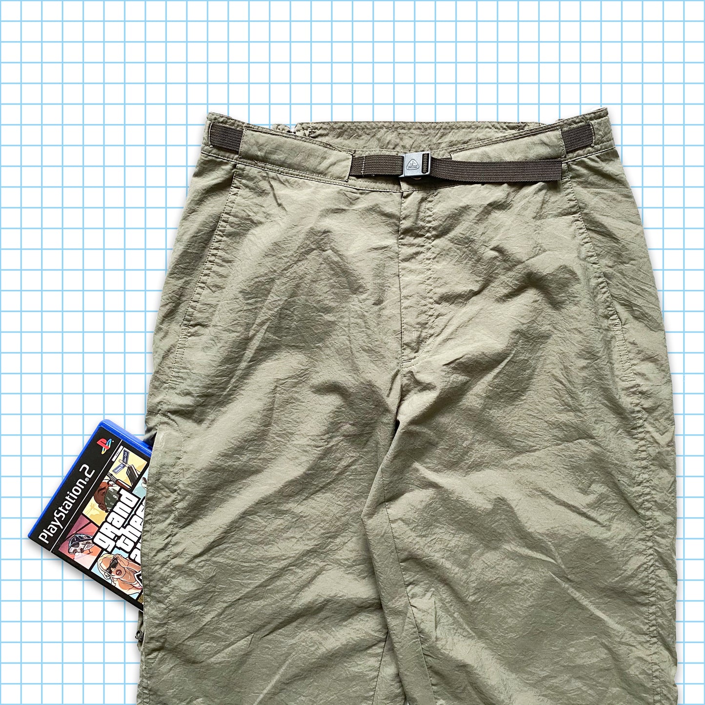 Vintage Nike ACG Nylon Shell Pant - Medium