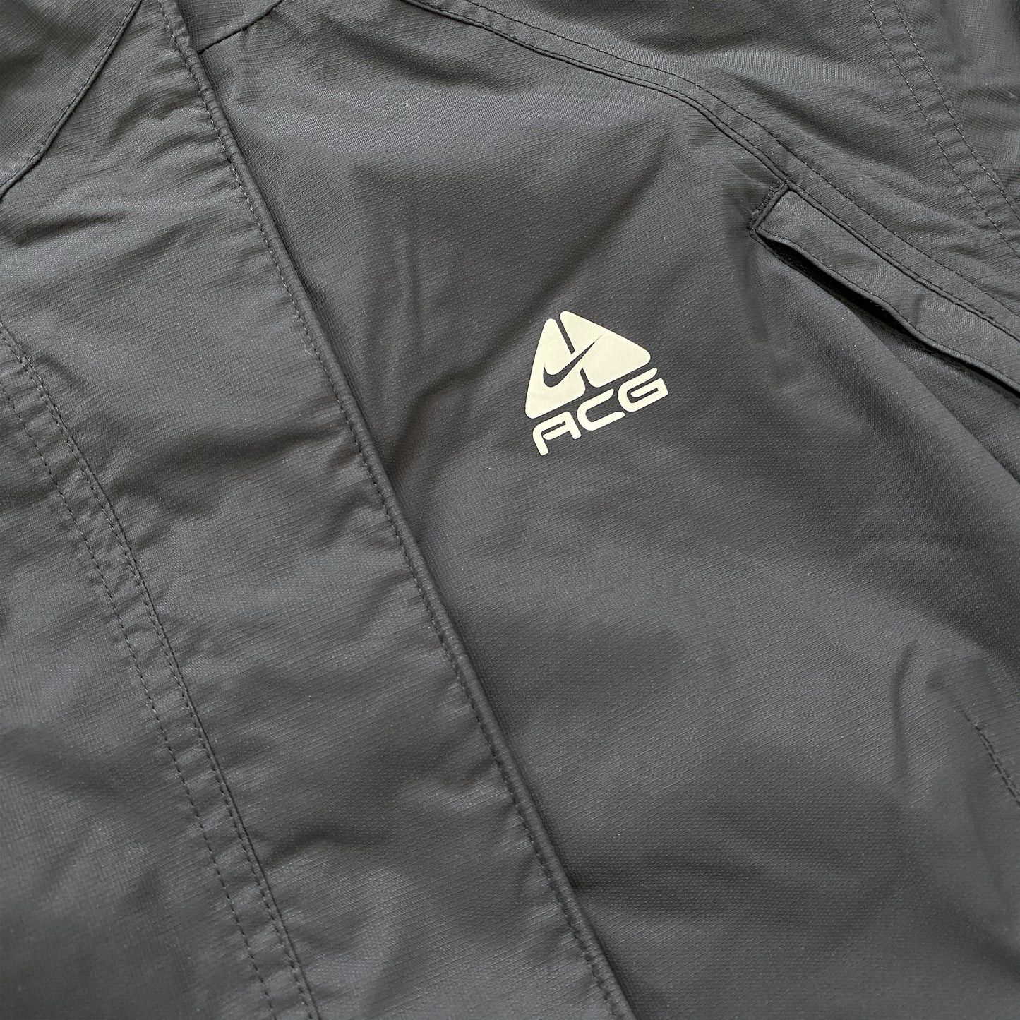 Vintage Nike ACG Gun Metal Grey Tactical Jacket - Small / Medium