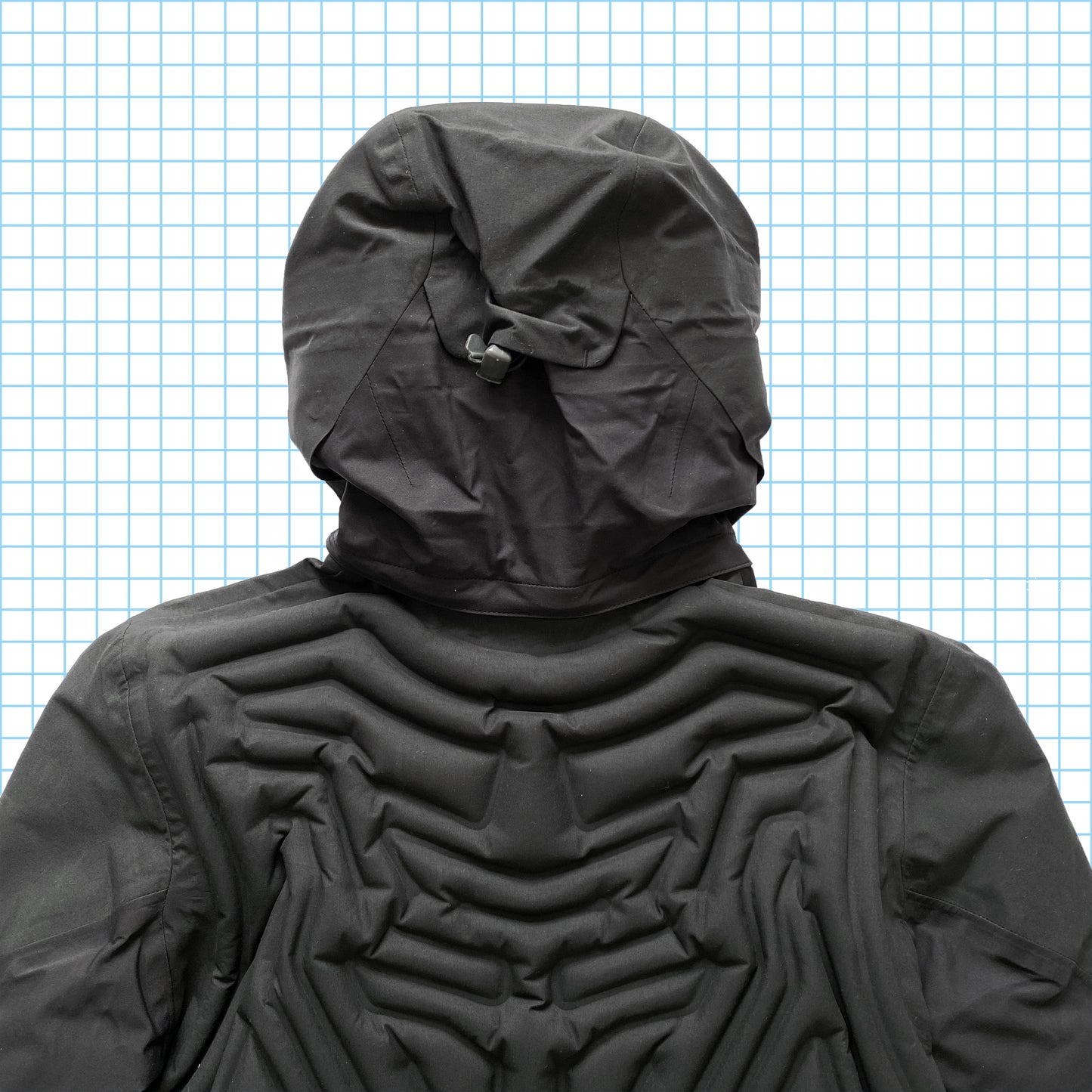 Nike ACG Stealth Black Gore-tex Inflatable Jacket - Medium