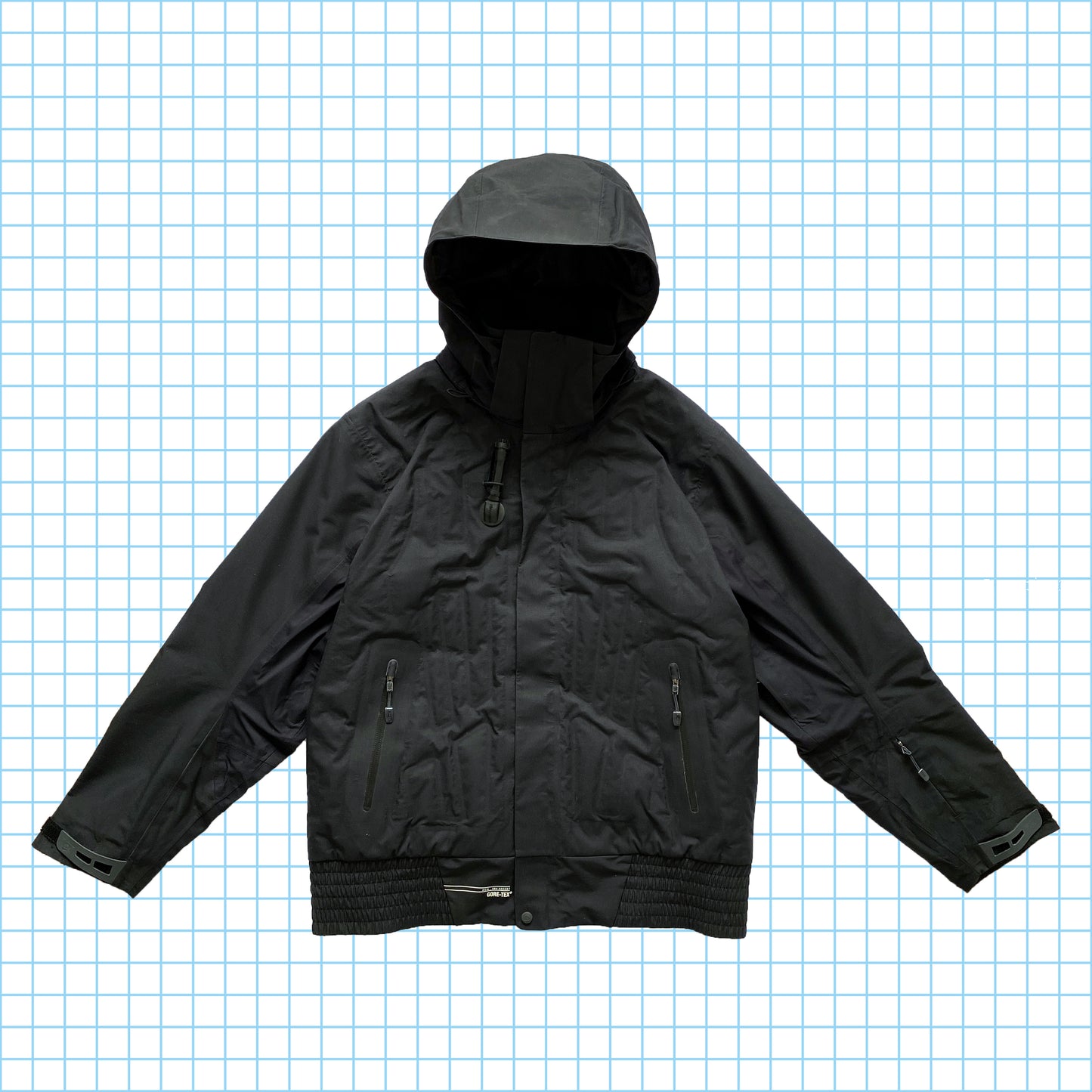 Nike ACG Stealth Black Gore-tex Inflatable Jacket - Medium