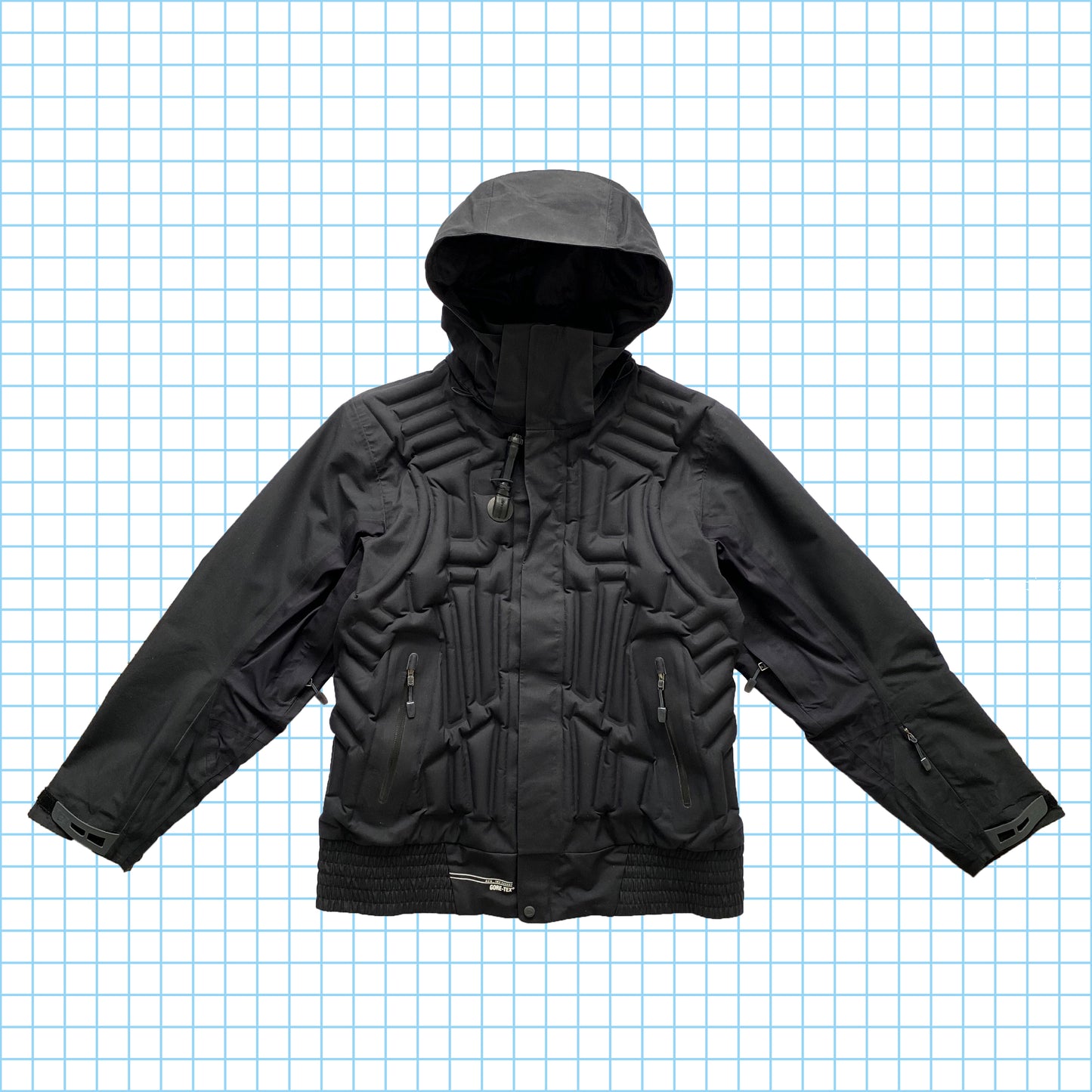 Nike ACG Stealth Black Gore-tex Inflatable Jacket - Medium