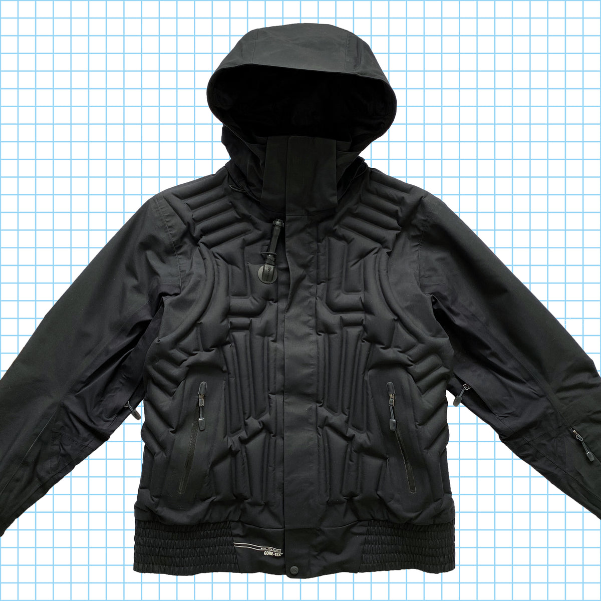 Nike ACG Black Blue Packable Zip Up Jacket (M) – shop.allenreji