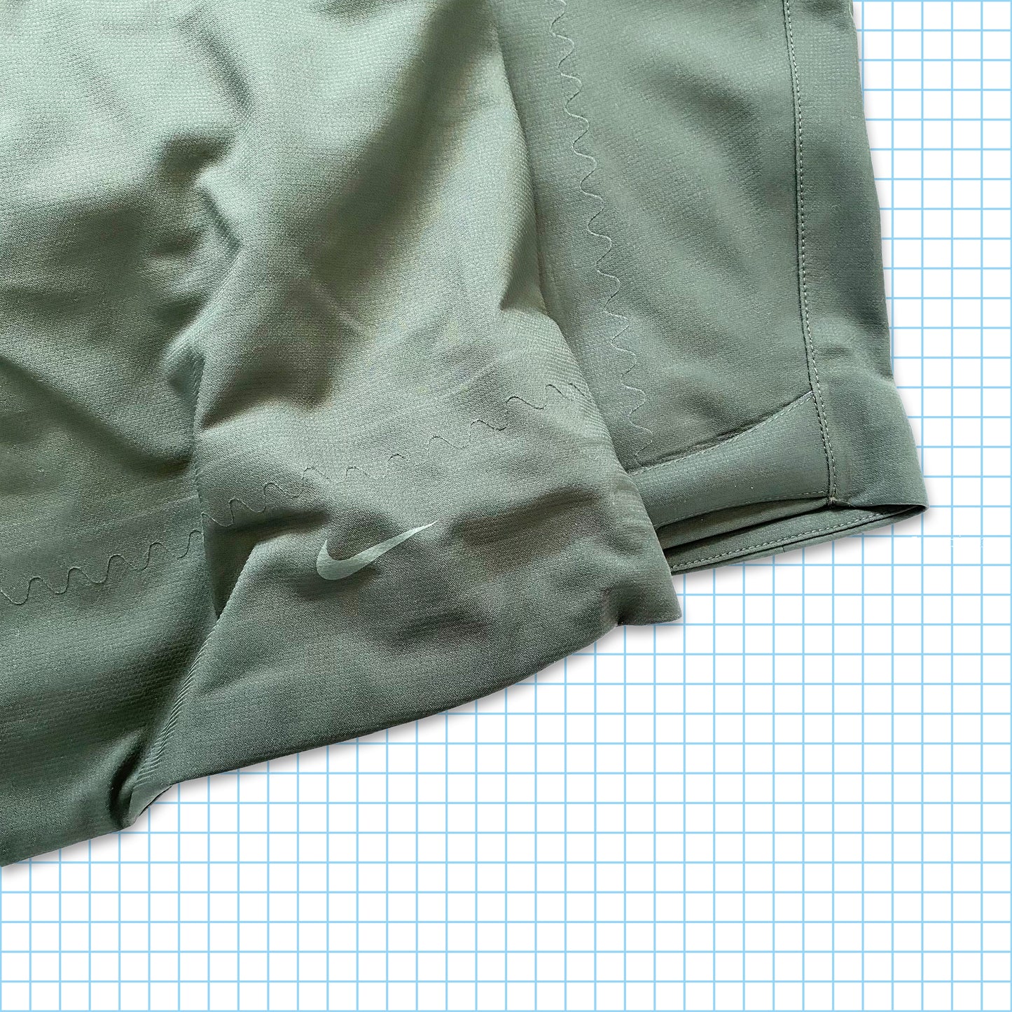 Vintage Nike ACG Recco System Quad Pocket Khaki Technical Jacket - Extra Large
