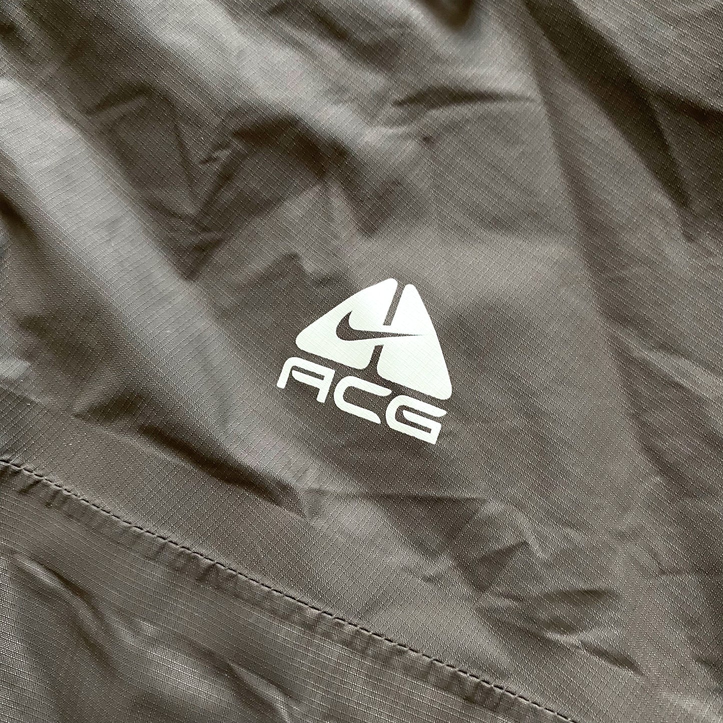 Vintage Nike ACG Khaki Shell Jacket - Medium / Large