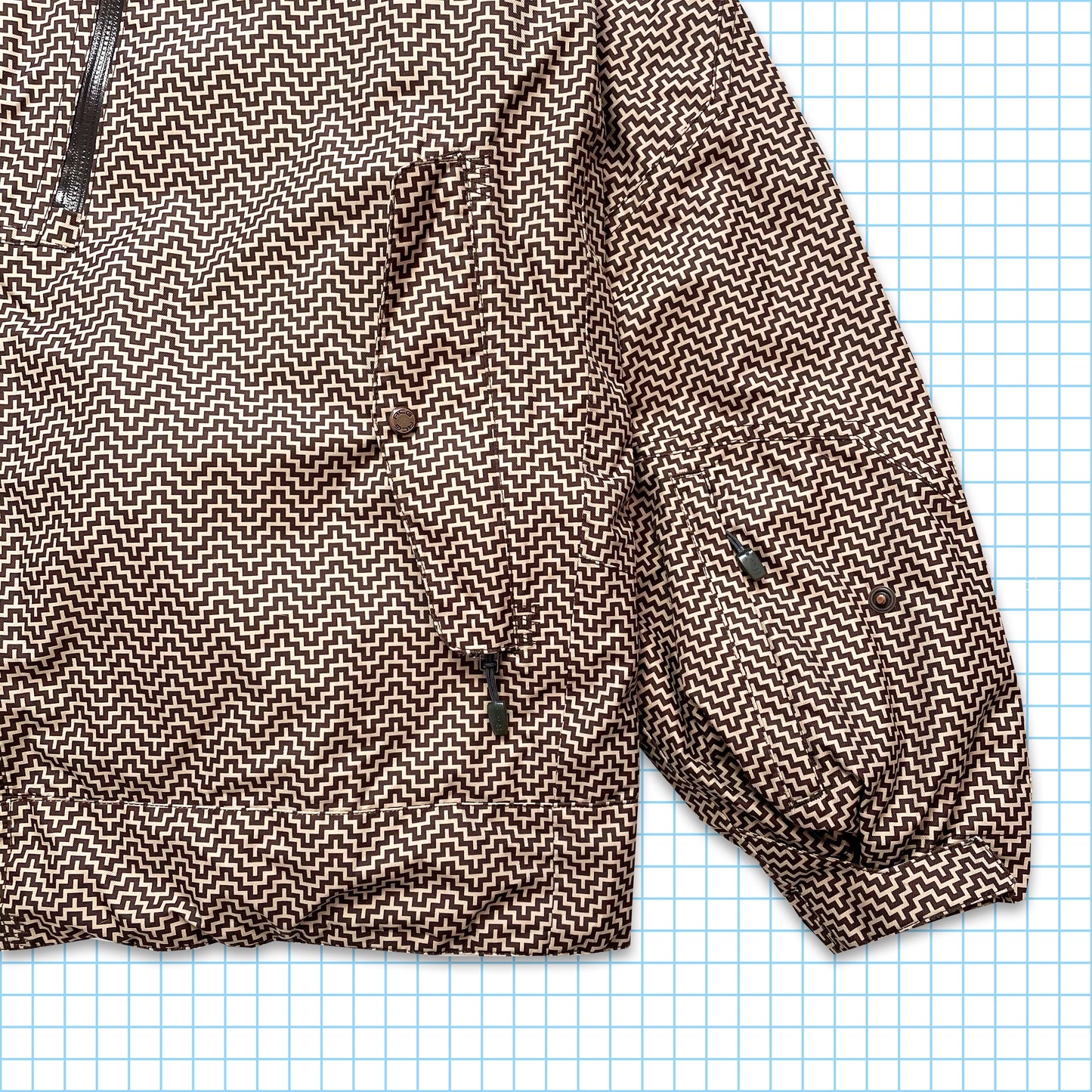 Nike ACG All Over Aztek Graphic Padded Multi Pocket Jacket - Extra Large / Extra Extra Large