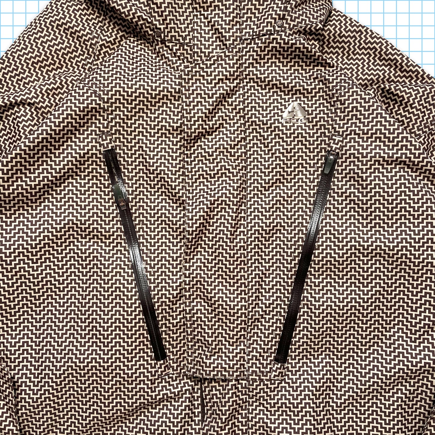 Nike ACG All Over Aztek Graphic Padded Multi Pocket Jacket - Extra Large / Extra Extra Large