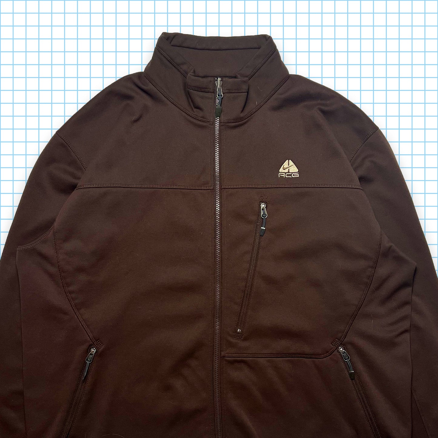 Nike ACG Burnt Orange Multi PocketTechnical 2in1 Jacket - Extra Large / Extra Extra Large
