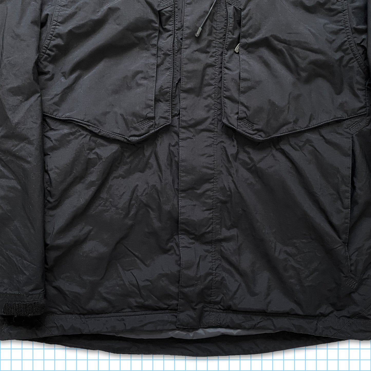 Vintage Nike ACG Stealth Black Padded Multi Pocket - Large / Extra Large