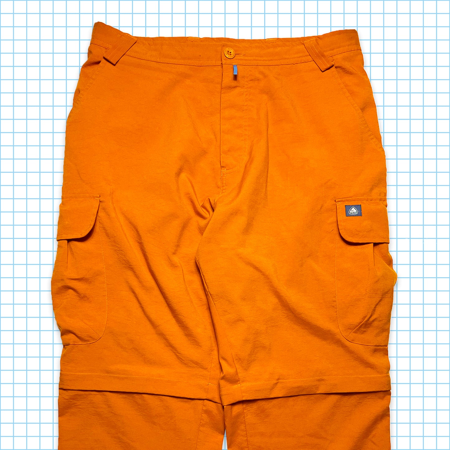 Nike ACG Bright Orange Convertible Cargos Summer 02' - Medium