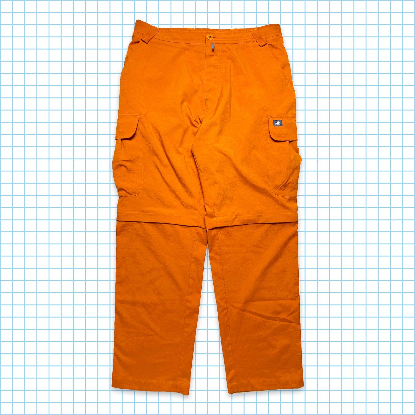 Nike ACG Bright Orange Convertible Cargos Summer 02' - Medium