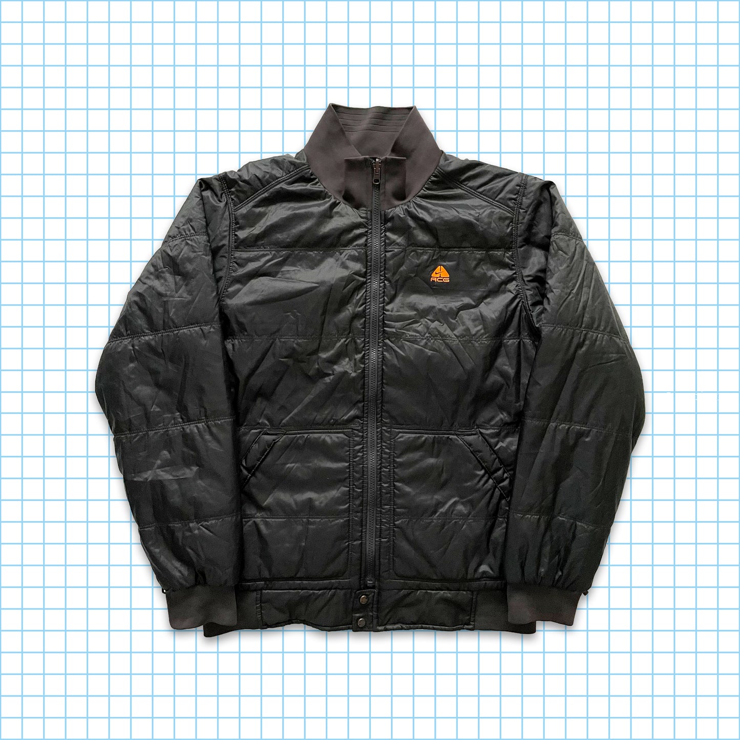 Vintage Nike ACG 2in1 Orange Technical Jacket - Large