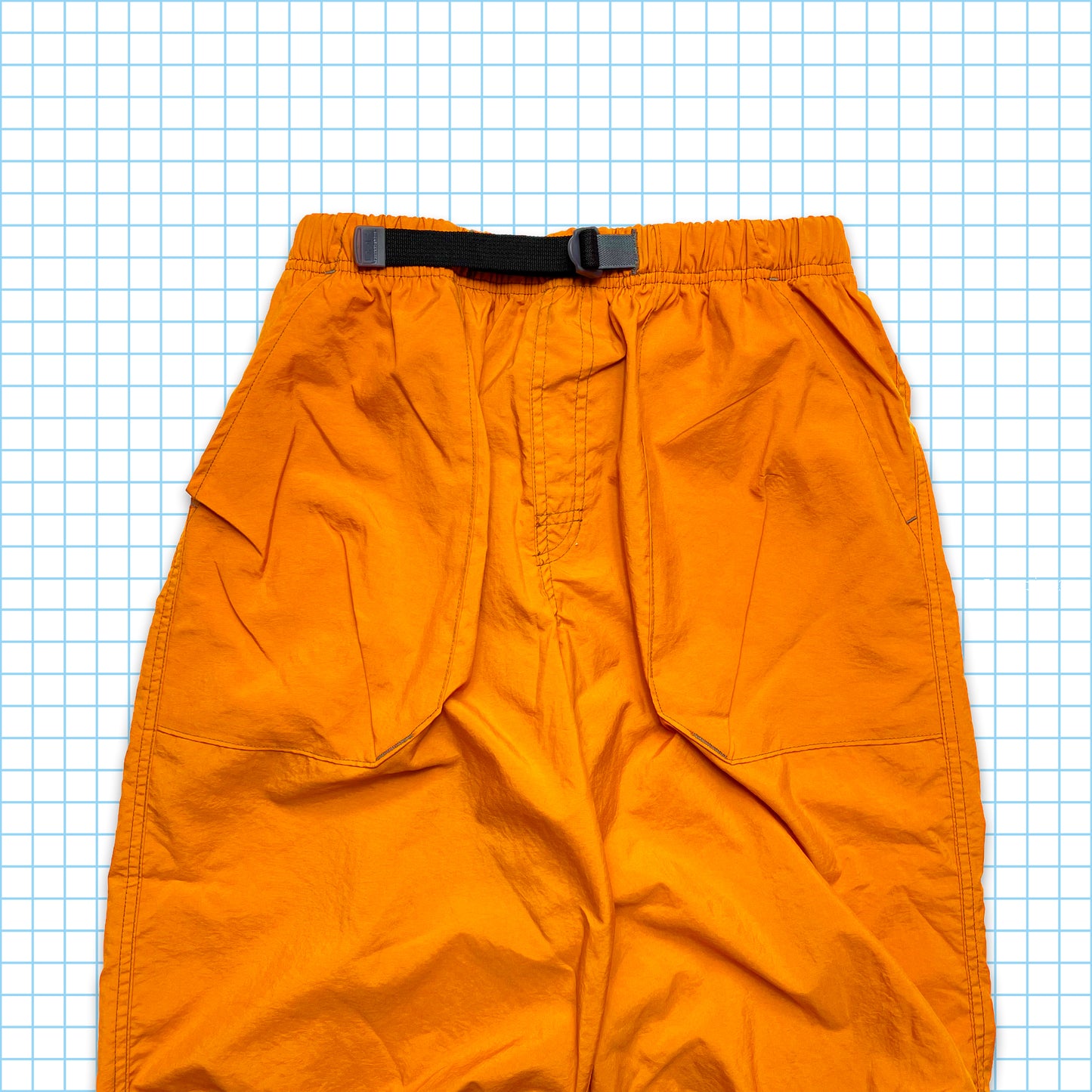 Vintage Nike ACG Bright Orange Belted Pant - Medium