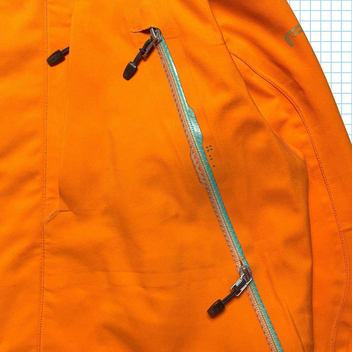 Nike ACG Bright Orange Multi Pocket Storm-FIT Recco Jacket Fall 08' - Medium / Large