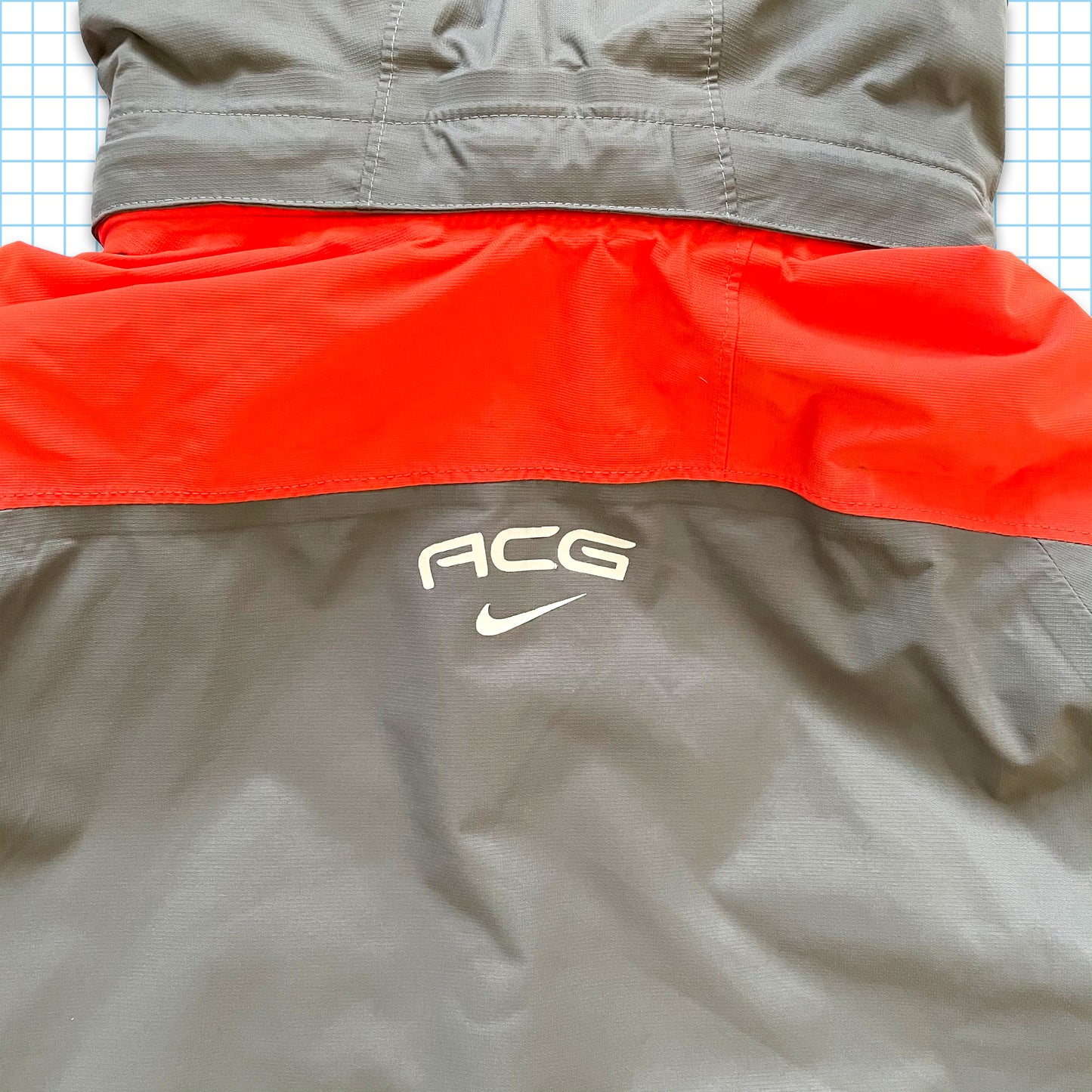 Vintage Nike ACG Orange Panel Storm-Fit Jacket - Large