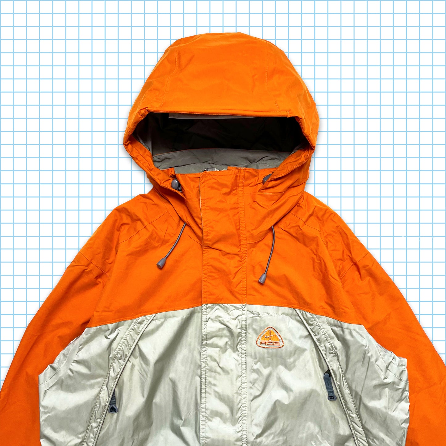 Nike ACG Bright Orange Split Panel Storm-Fit Jacket SS03’ - Medium / Large