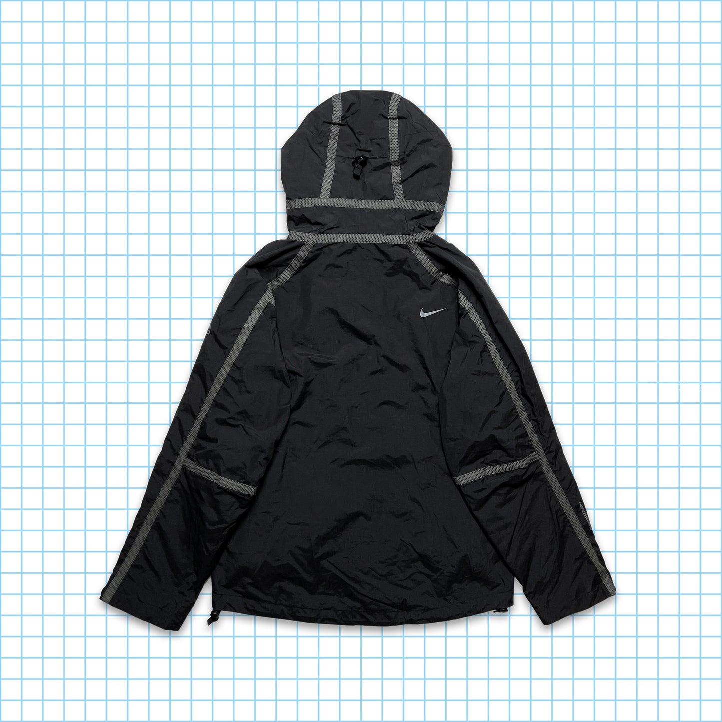 Vintage Nike ACG Outer Taped Stealth Black Jacket - Small / Medium