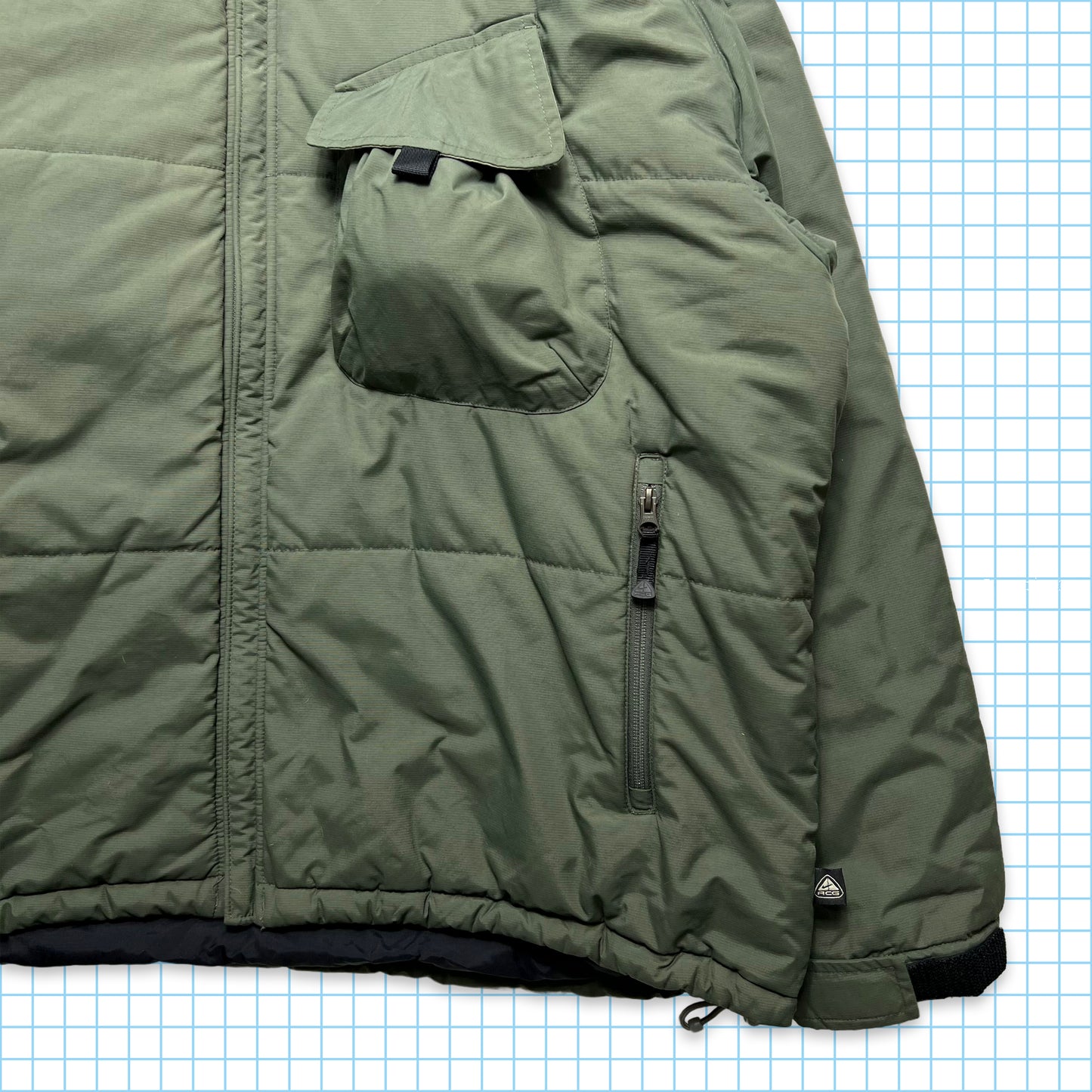 Nike ACG Padded Asymmetric Zip Storm Clad Jacket - Large / Extra Large