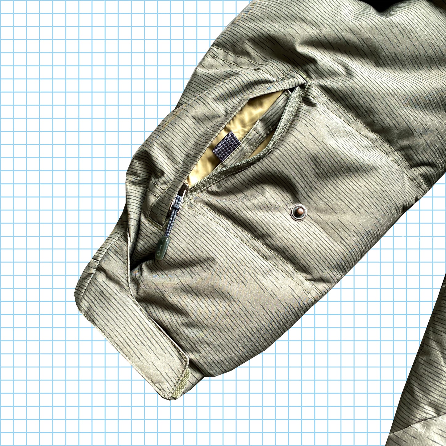 vintage Nike ACG Down Fill 550 Veste de pluie floue - Moyen