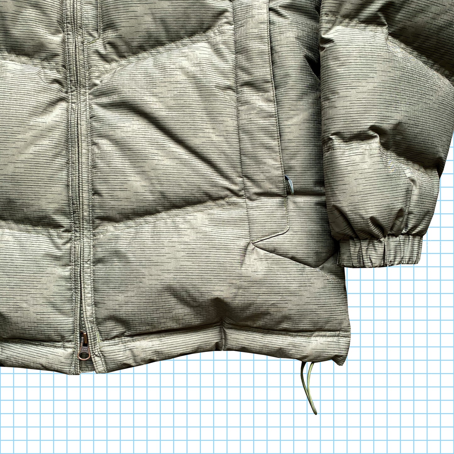 vintage Nike ACG Down Fill 550 Veste de pluie floue - Moyen
